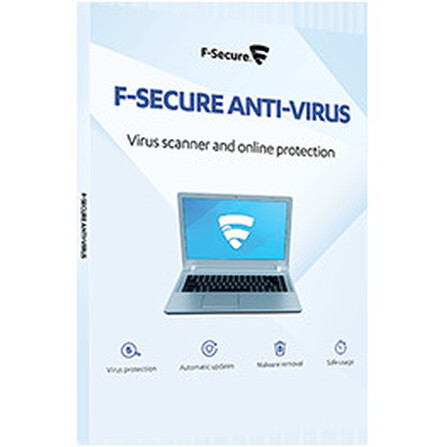 F-Secure Anti-Virus 1-PC 1 year