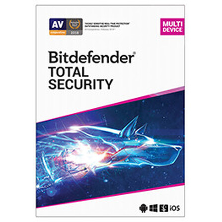 Bitdefender Total Security Multi-Device 10-Devices 1 jaar