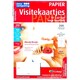 Easy Computing PAPIER: Visitekaartjes - hoge kwaliteit - 90 x 50 mm