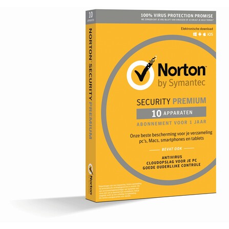 Norton Security Premium 3.0 25 GB (1 User / 10 Devices) (Dutch)