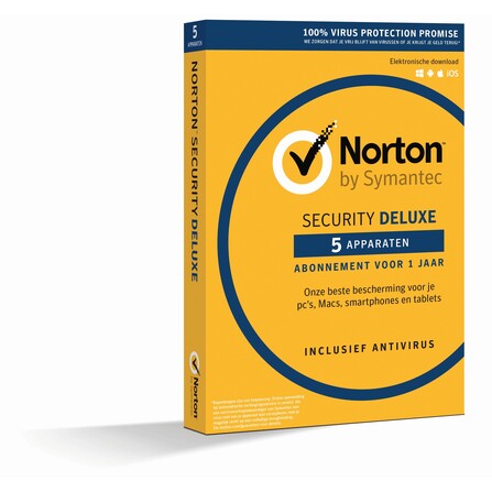 Norton Security Deluxe 3.0 (1 User / 5 Devices) (Dutch)